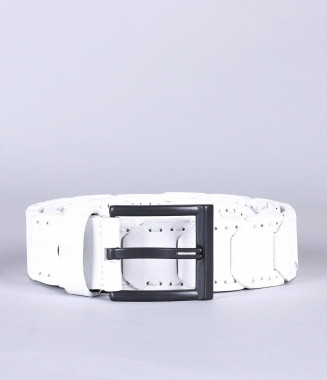 Мъжки бял колан-13514