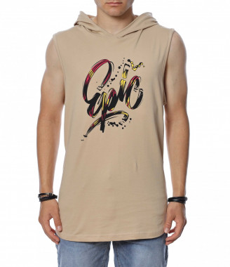 Потник с качулка 13881 - Бежов