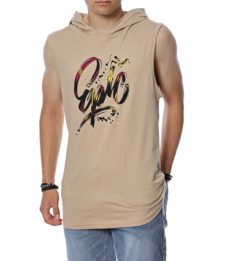 Потник с качулка 13881 - Бежов 2