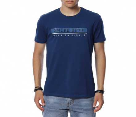 Тениска с гумен релефен...