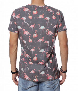 Тениска с  фламинго 13873 -... 2