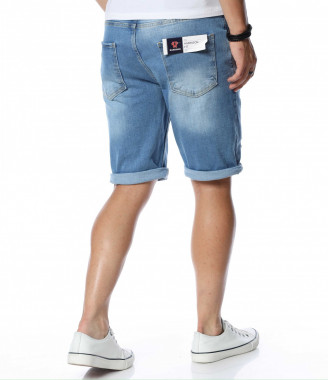 Къси дънки с избелял ефект... 2