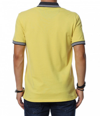 Поло тениска с контрастна... 2