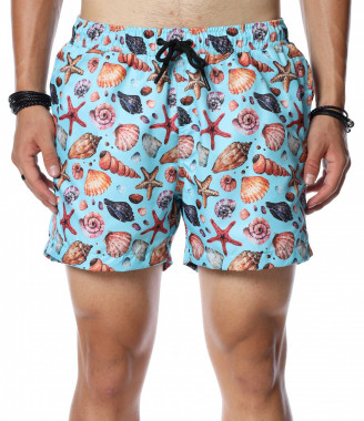 Плажни шорти с морски...