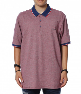 Тениска с яка в големи...