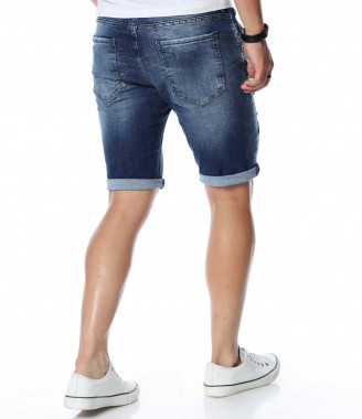 Къси дънкови бермуди с... 2