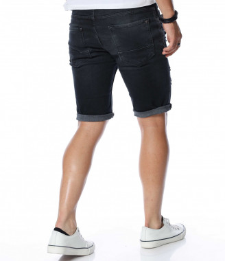 Промазани къси дънки 13906... 2