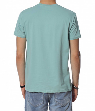 Тениска с трицветен надпис... 2