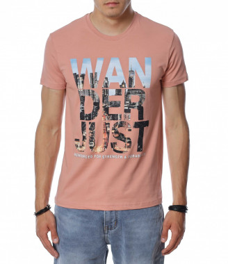 Лятна тениска с голям...