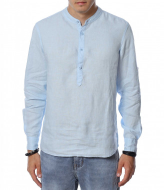 Ленена риза с половин...