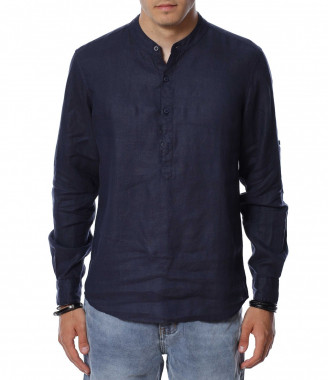 Ленена риза с половин...