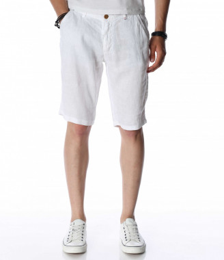 Къси панталони от лен 13960...