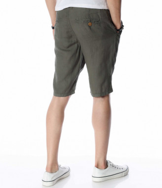 Къси панталони от лен 13960... 2