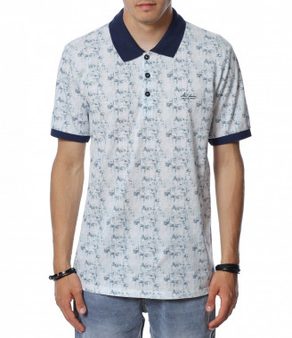 Поло тениска в преливащ...