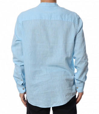 Ленена риза с попска яка... 2