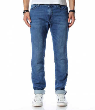 Летни дънки със свободна...