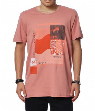 Издължена тениска с...