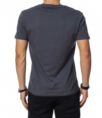 Тениска с миниатюрен надпис... 2