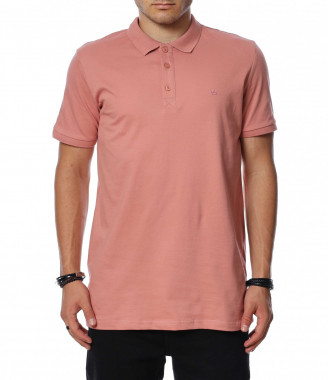 Тениска с яка в класическа...