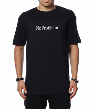 Изчистена тениска с надпис...