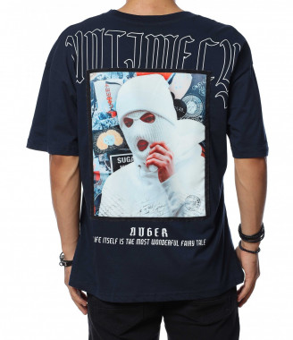 Тениска с декорация на... 2