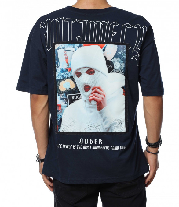 Тениска с декорация на гърба 13999 -...