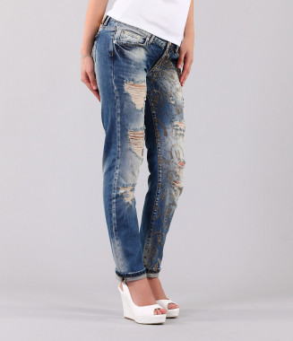 Дамски вталени дънки