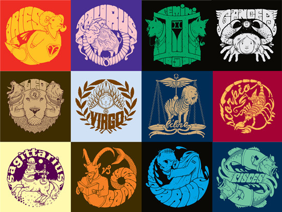 Тениска според зодията